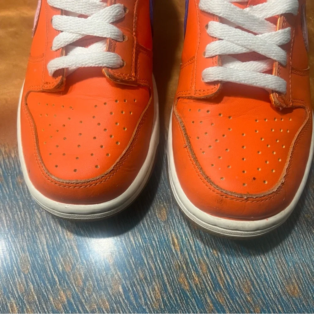 Nike Dunk Low SE Everything You Need Orange White Blue Pink Sneakers 6Y